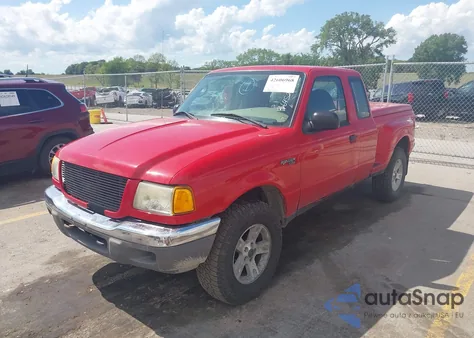 2003 Ford Ranger Xlt z USA, uszkodzony, nr VIN 1FTZR15E23PB64529